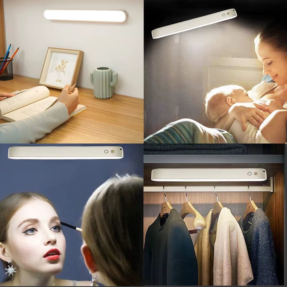 LED Night Light Desk Lamp - USB Rechargeable