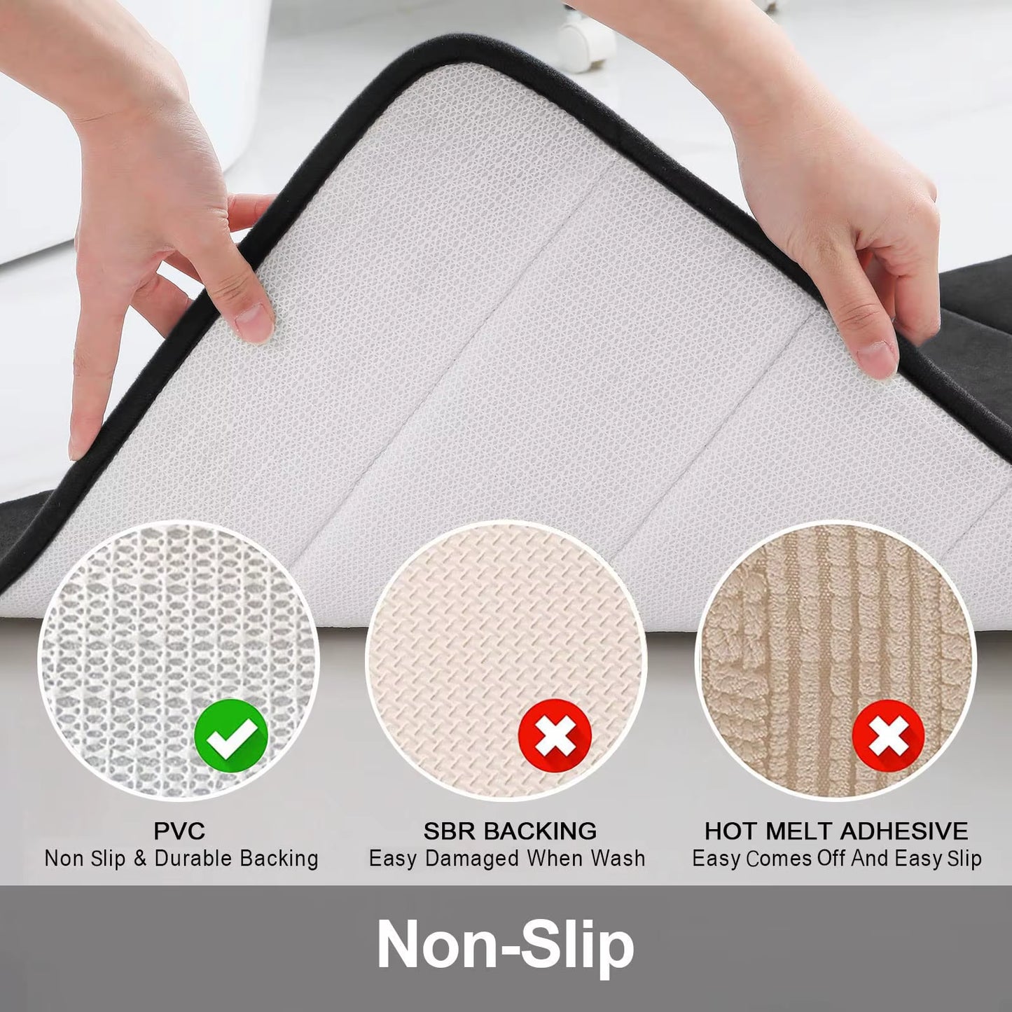 Memory Foam Bathroom Mat