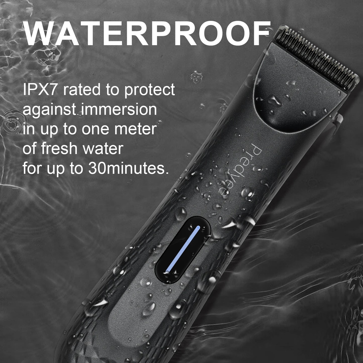 Electric Groin Hair Trimmer for Men