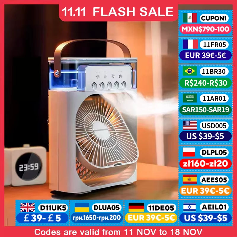 3 in 1 Portable Humidifier
