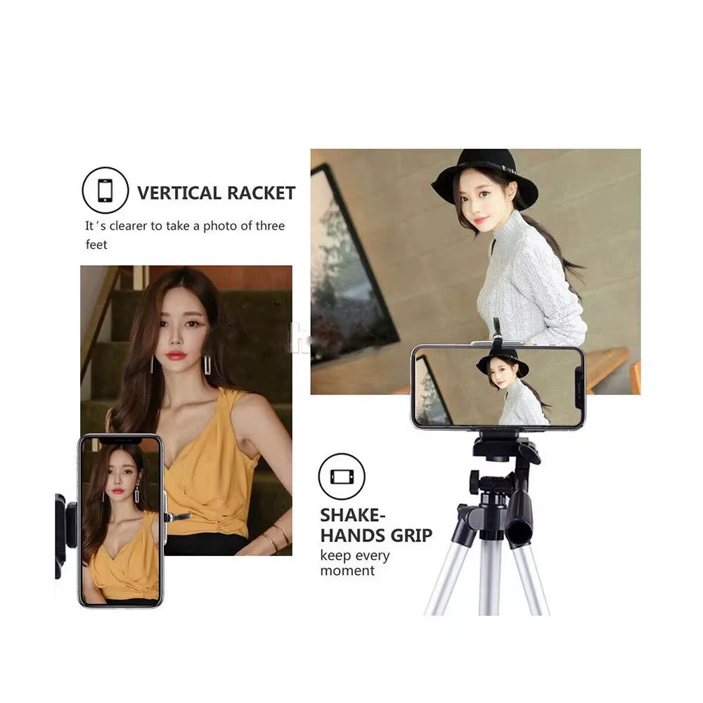 Professional Camera Tripod + Stand Holder +Bag